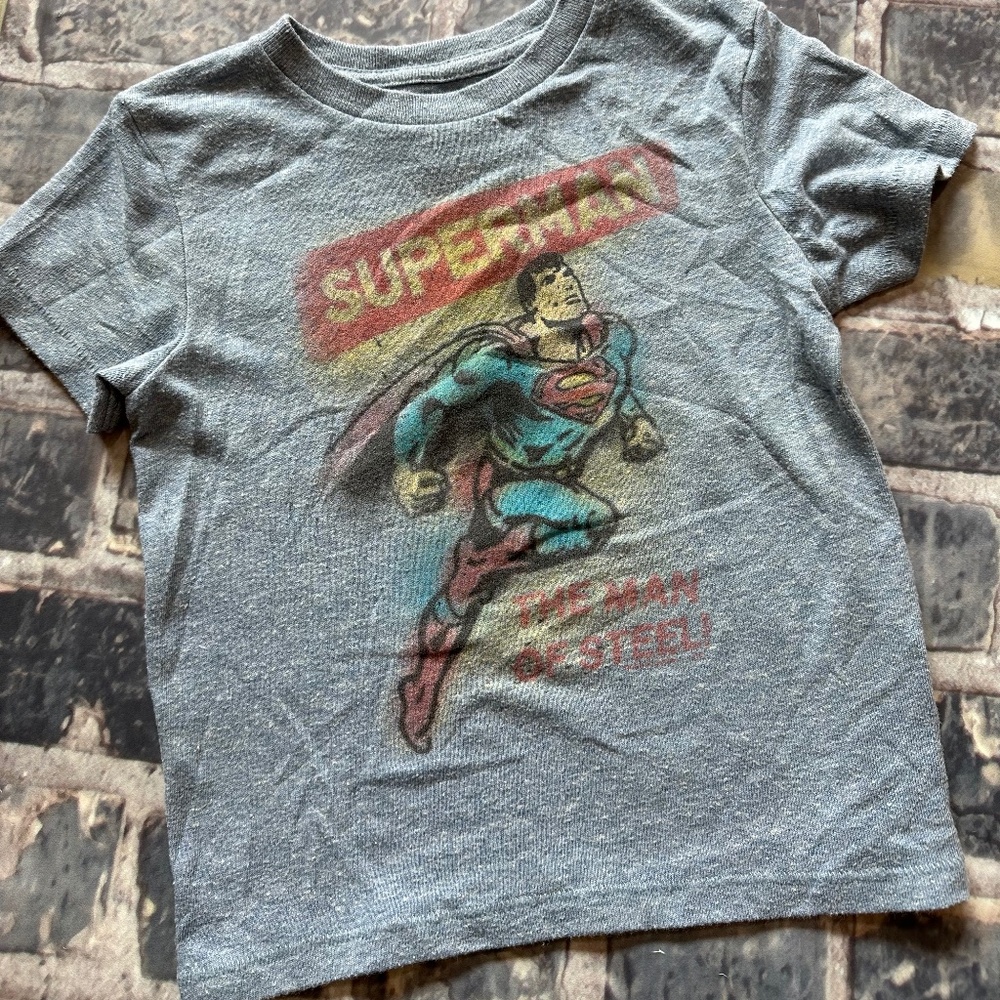Super cool Superman toddler shirt, size 2T